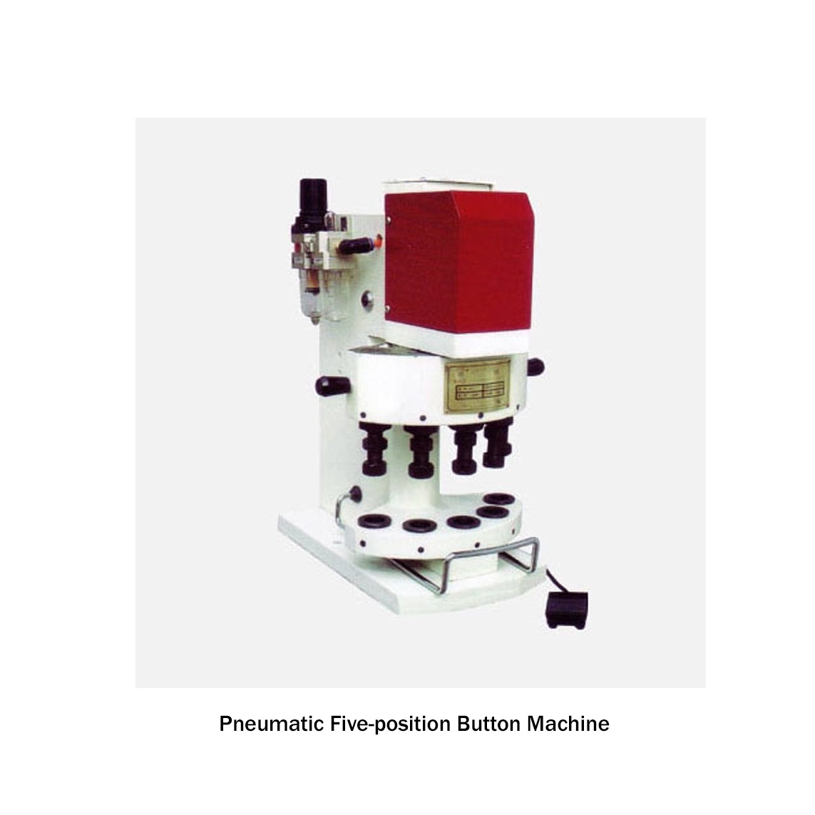 Pneumatic Five-position Button Machine